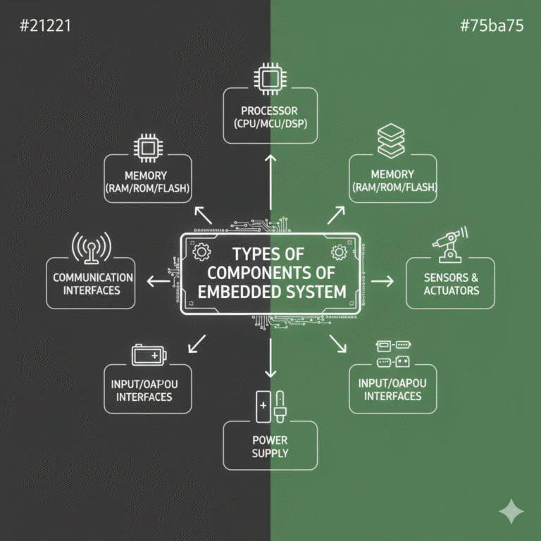 components of embedded system