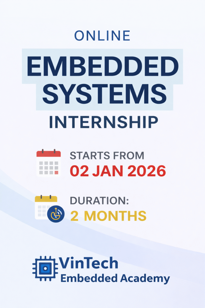 Embedded Online Internship