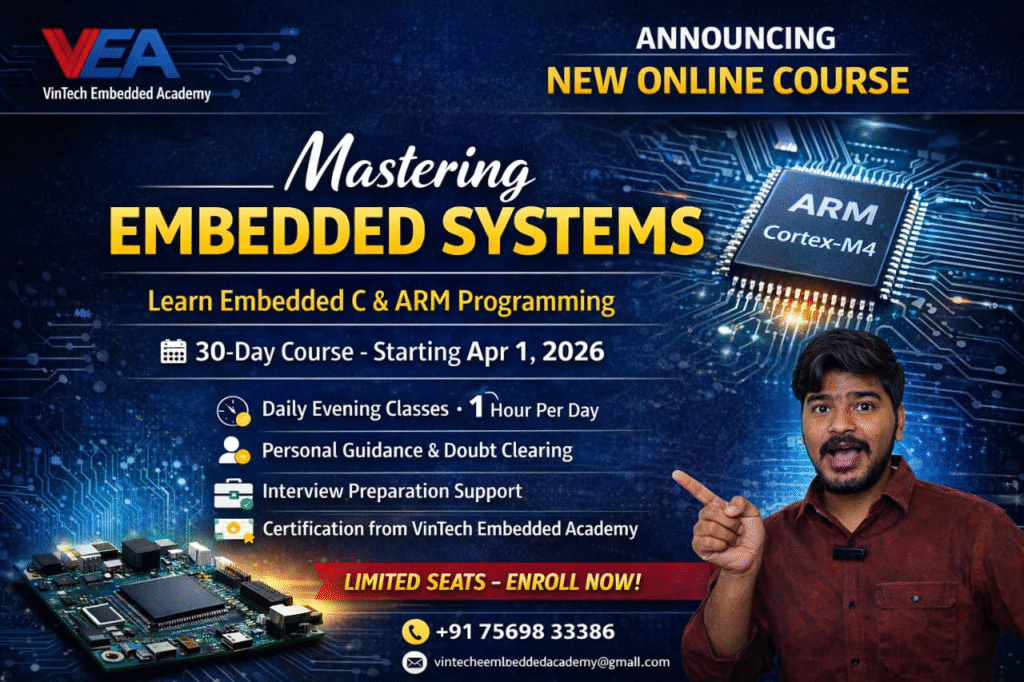 Embeded Systems Mastery course